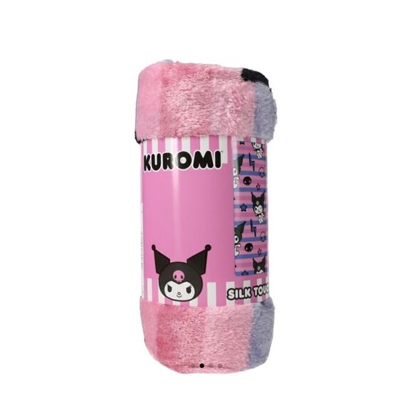 NEW! Kuromi Silk Touch Blanket 40in x 50in! Style B - Picture 4 of 4